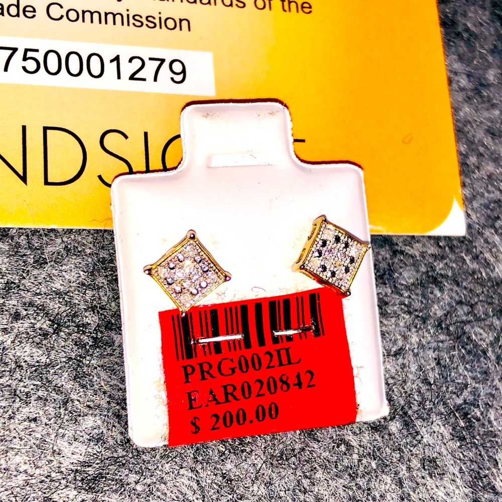 Best Valentine’s Day gift! Real Diamond Earrings NOT CZ wholesale unbeatable WOW